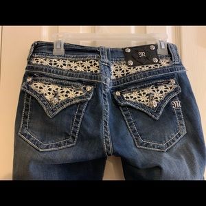Miss Me Jeans Cuffed Capri Size 29